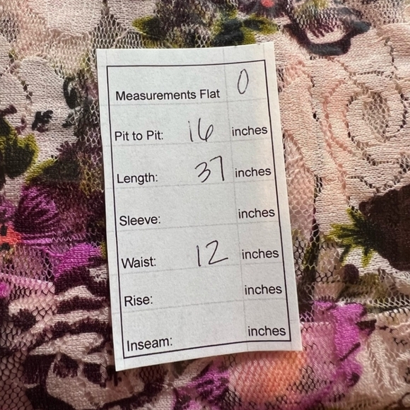 Adrianna Papell Pink Floral Overlay Dress - Picture 2 of 6